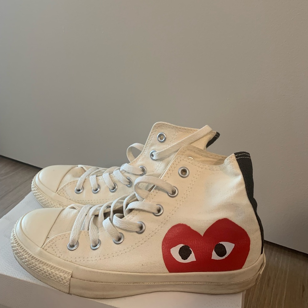 Converse X CDG (Comme Des Garçons Play) LIMITED EDITION Size: 37.5 Unisex
